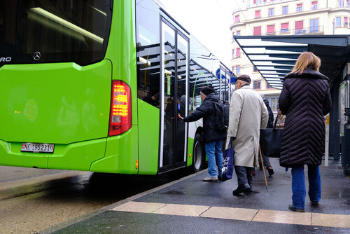 Bus à Neuchâtel.