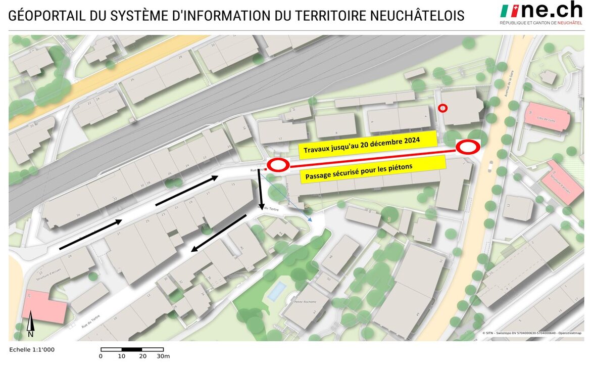 Un plan de situation