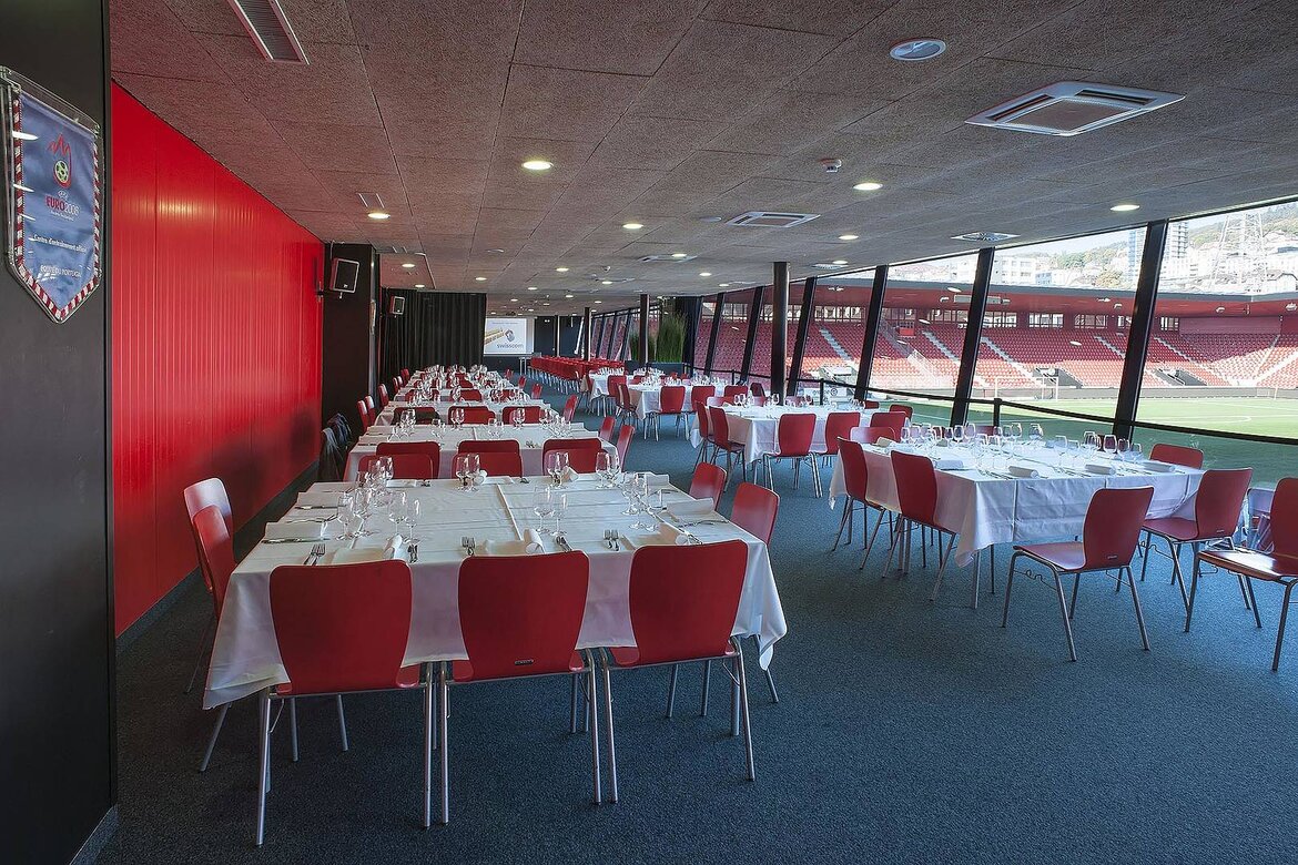 L'espace Facchinetti, au coeur du stade de la Maladière