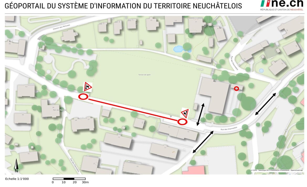 Un plan de situation