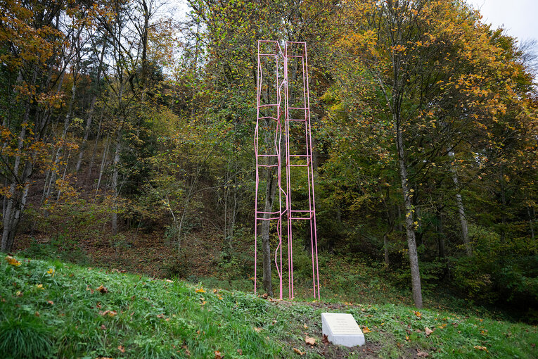 Oeuvre d'Alois Dubach. Photo Lucas Vuitel