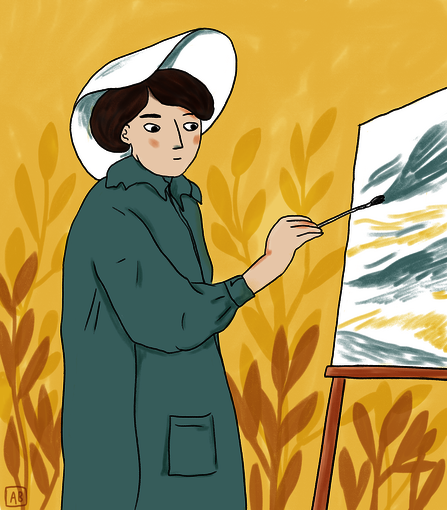 Cécile Cellier (illustration Agathe Borin)