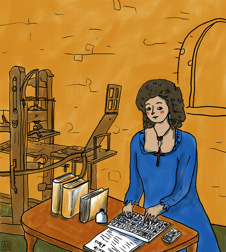 Veuve Fauche-Borel (dessin Agathe Borin).